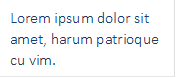 Lorem ipsum dolor sit amet, harum patrioque cu vim.